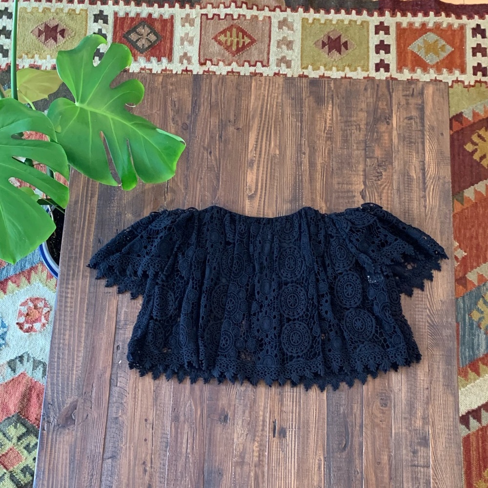 Beautiful Tularosa Lace Crop Top